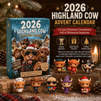 🎁2026 Highland Cow Advent Calendar | Every Day Brings New Surprises(📦Buy 2 Free Shipping)