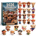 🎁2026 Highland Cow Advent Calendar | Every Day Brings New Surprises(📦Buy 2 Free Shipping)