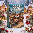 🎁2026 Highland Cow Advent Calendar | Every Day Brings New Surprises(📦Buy 2 Free Shipping)