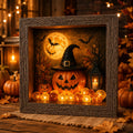 🎃DIY Lighted Halloween Shadow Box Kit