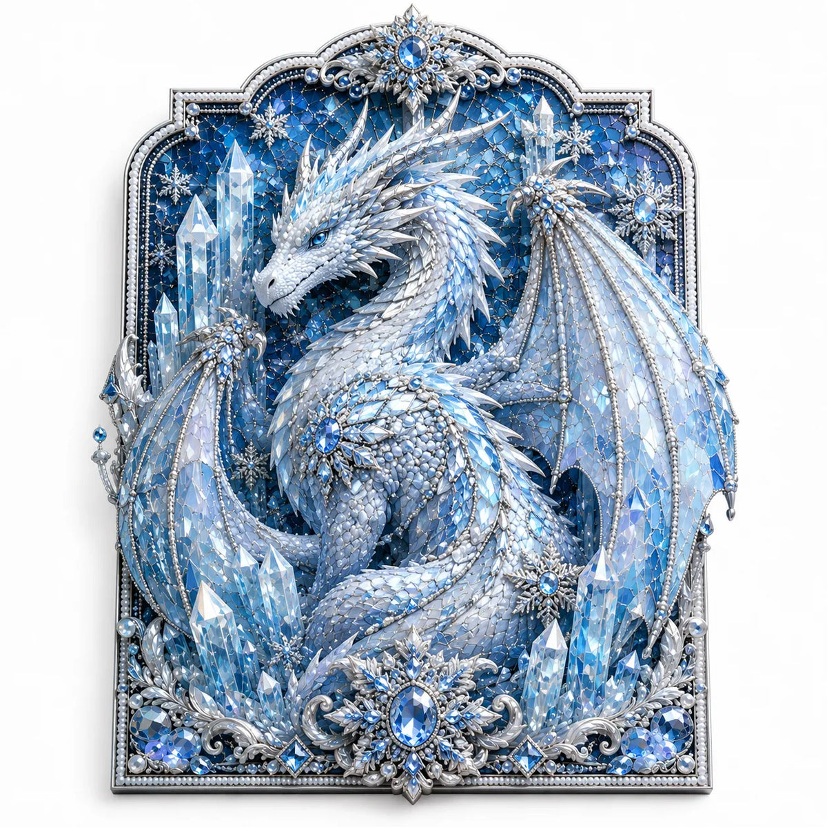 🐉 3D Layered Dragon Diamond Painting Kit