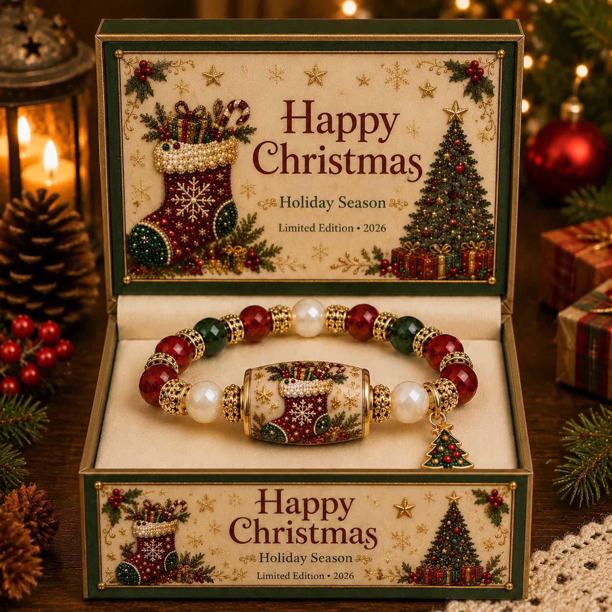❤️🎄Christmas Magic Collection Bracelet — Limited Edition