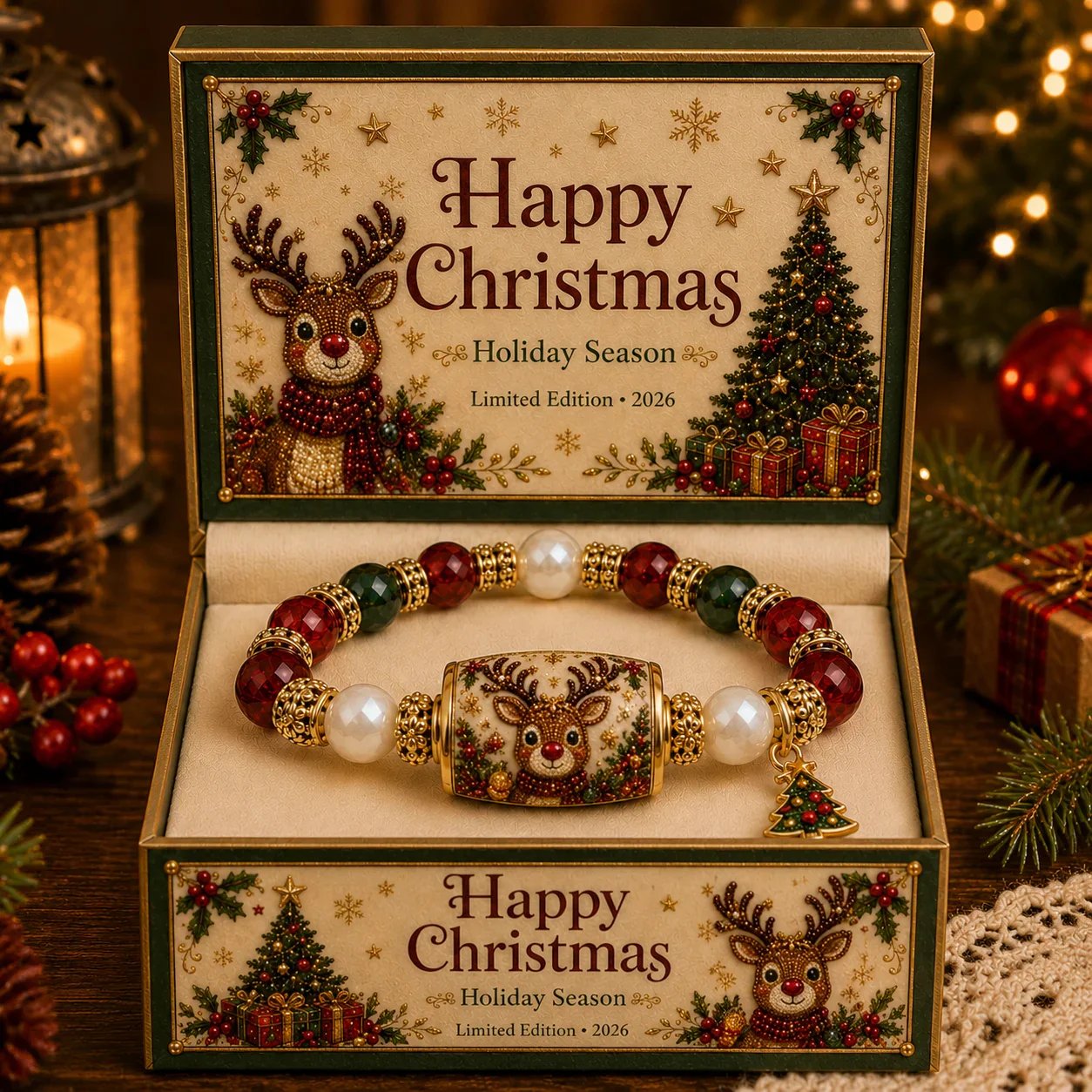 ❤️🎄Christmas Magic Collection Bracelet — Limited Edition