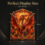 🐉 3D Layered Dragon Diamond Painting Kit