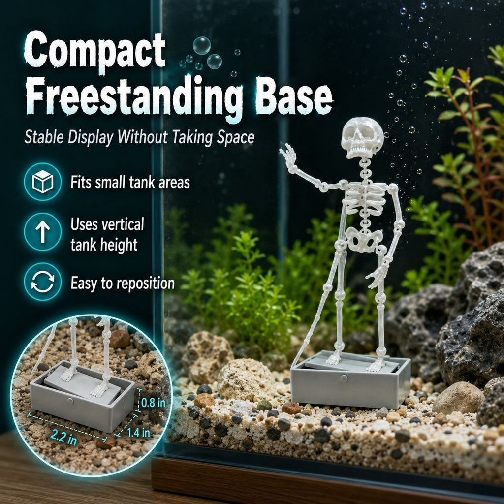 💀Air-Driven Dancing Skeleton Aquarium Ornament