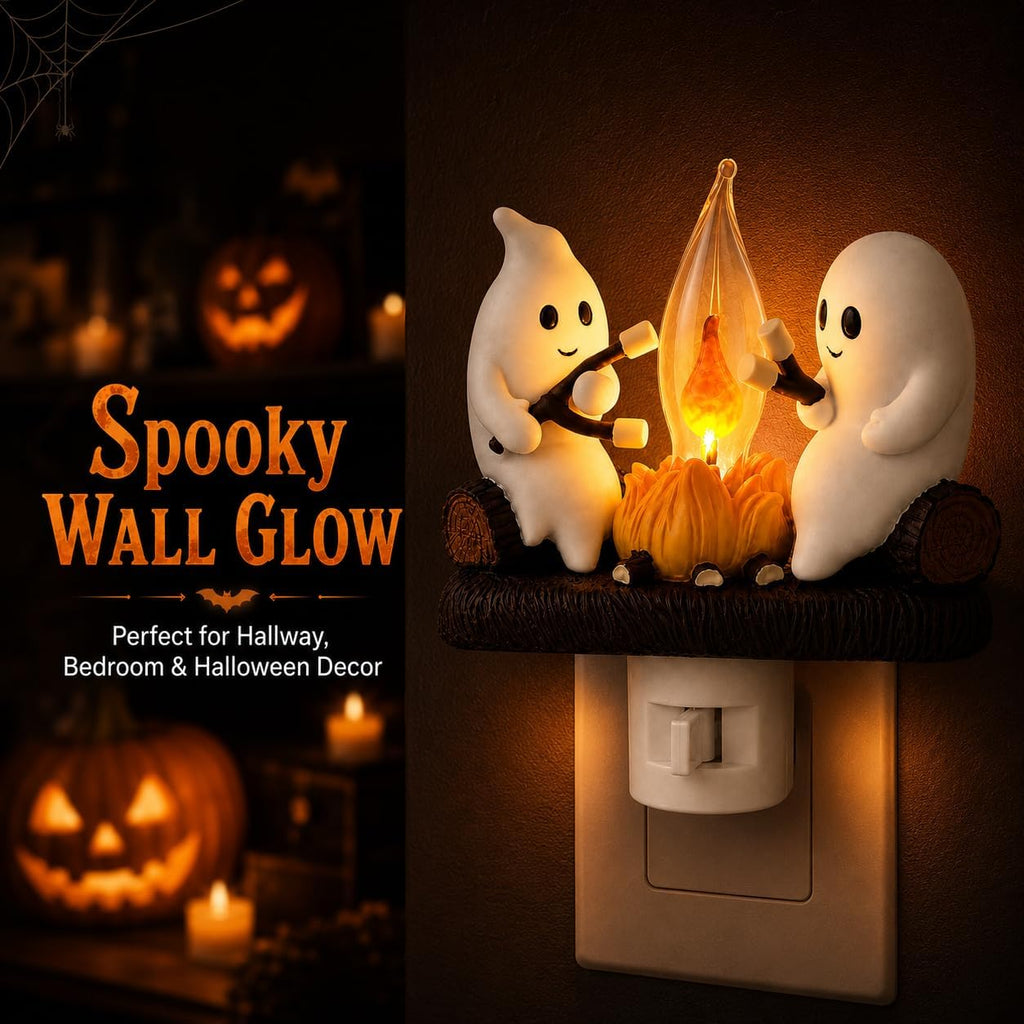 🎃Ghost Campfire Halloween Night Light