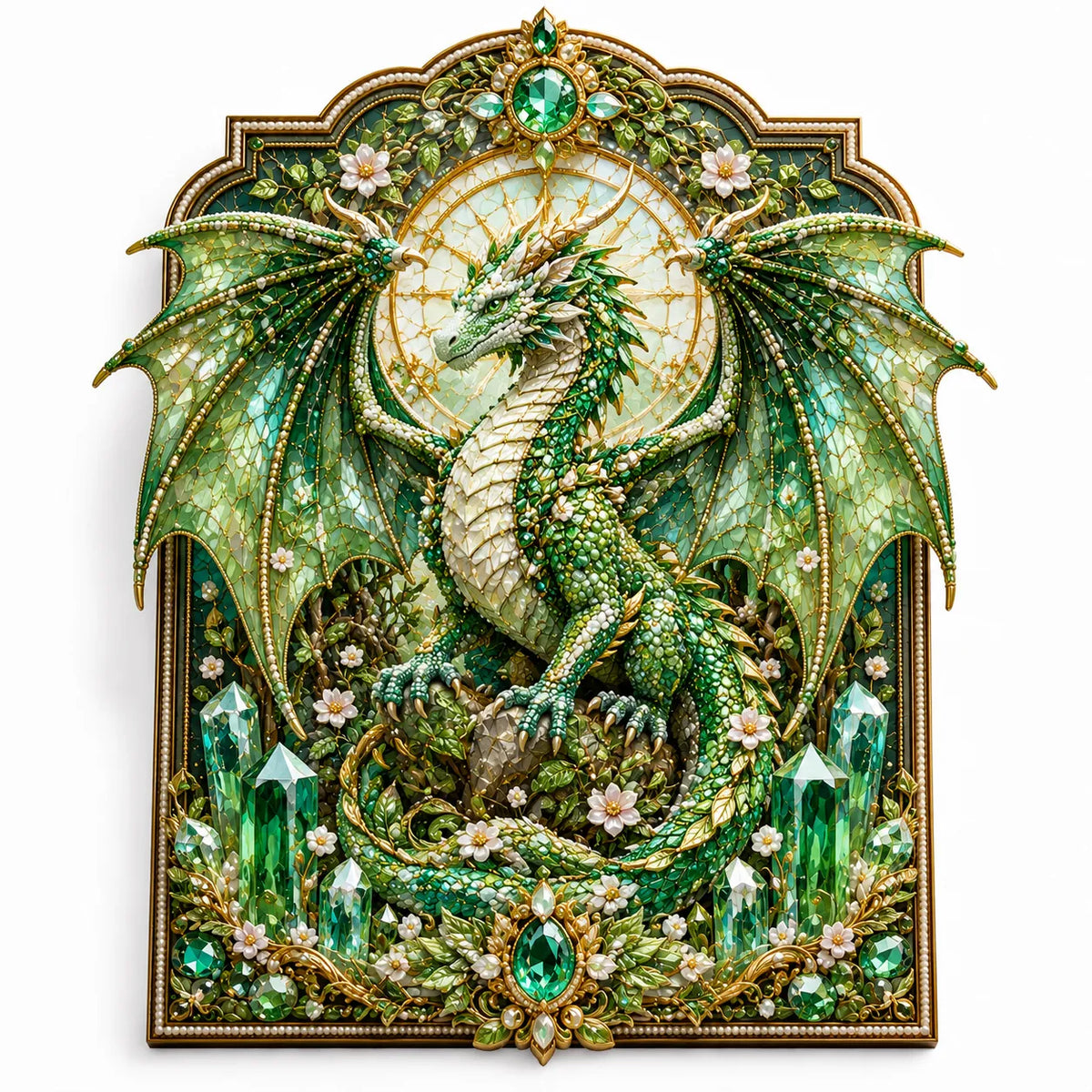 🐉 3D Layered Dragon Diamond Painting Kit