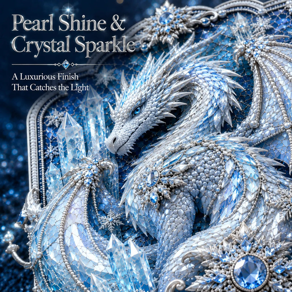 🐉 3D Layered Dragon Diamond Painting Kit
