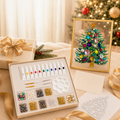 DIY Jeweled Christmas Tree Art Kit