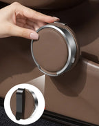Foldable Hook-On Car Cup Holder – Chestnut Brown