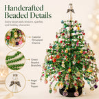 DIY Beaded Christmas Tree Kit – Sparkling Holiday Decoration