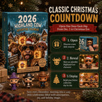 🎁2026 Highland Cow Advent Calendar | Every Day Brings New Surprises(📦Buy 2 Free Shipping)
